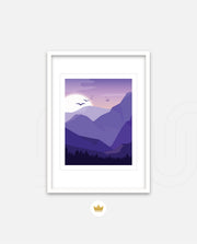 Purple Mountain Sunset