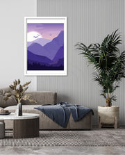 Purple Mountain Sunset