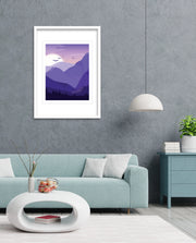 Purple Mountain Sunset
