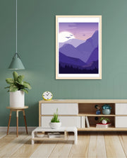Purple Mountain Sunset