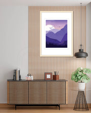 Purple Mountain Sunset