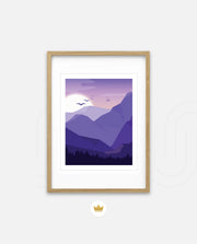 Purple Mountain Sunset