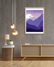 Purple Mountain Sunset
