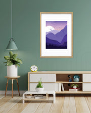 Purple Mountain Sunset