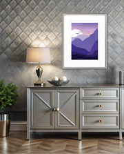 Purple Mountain Sunset