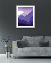 Purple Mountain Sunset