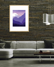 Purple Mountain Sunset