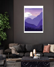 Purple Mountain Sunset