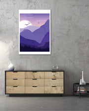 Purple Mountain Sunset
