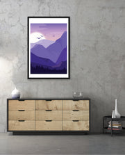 Purple Mountain Sunset