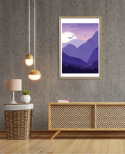 Purple Mountain Sunset