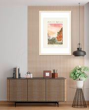 Autumn Watercolor Scene
