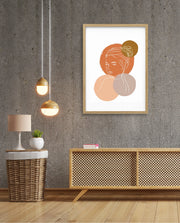 Abstract Face Glow
