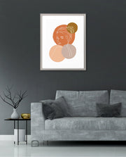 Abstract Face Glow