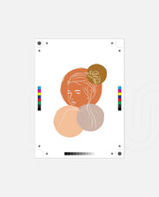 Abstract Face Glow