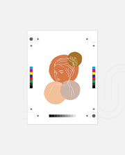 Abstract Face Glow