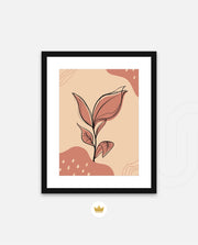 Blush Leaf Art