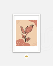 Blush Leaf Art