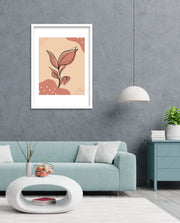 Blush Leaf Art