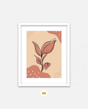 Blush Leaf Art