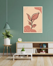 Blush Leaf Art