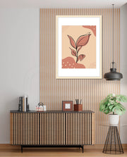 Blush Leaf Art