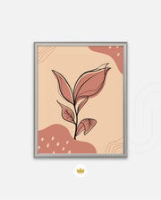 Blush Leaf Art