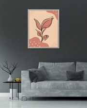 Blush Leaf Art