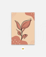 Blush Leaf Art