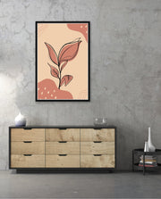 Blush Leaf Art