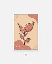 Blush Leaf Art