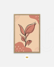 Blush Leaf Art