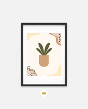 Minimal Potted Plant
