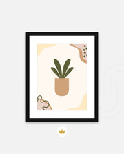 Minimal Potted Plant