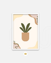 Minimal Potted Plant