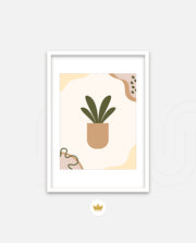 Minimal Potted Plant