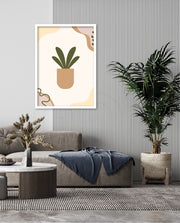Minimal Potted Plant