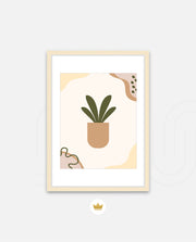 Minimal Potted Plant