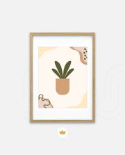 Minimal Potted Plant