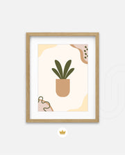 Minimal Potted Plant