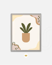 Minimal Potted Plant