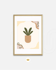 Minimal Potted Plant