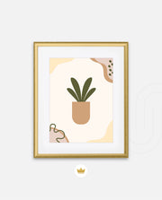 Minimal Potted Plant