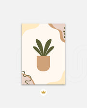 Minimal Potted Plant