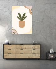 Minimal Potted Plant