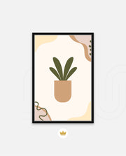 Minimal Potted Plant