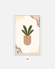 Minimal Potted Plant