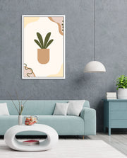 Minimal Potted Plant
