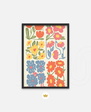 Vibrant Floral Patch