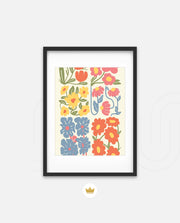 Vibrant Floral Patch